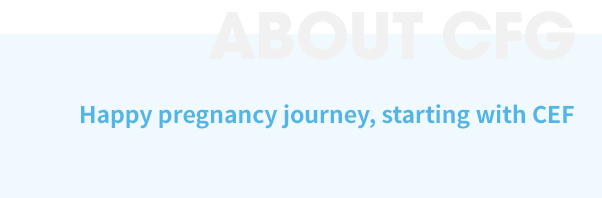 Happy pregnancy journey, starting with CEF